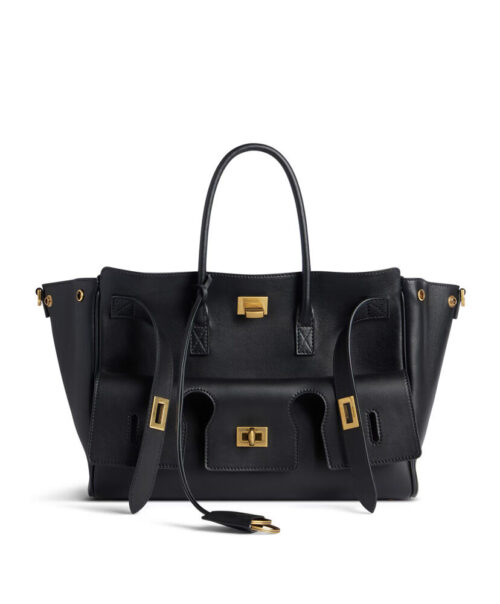 Balenciaga Bel Air Small Carry All Bag Black